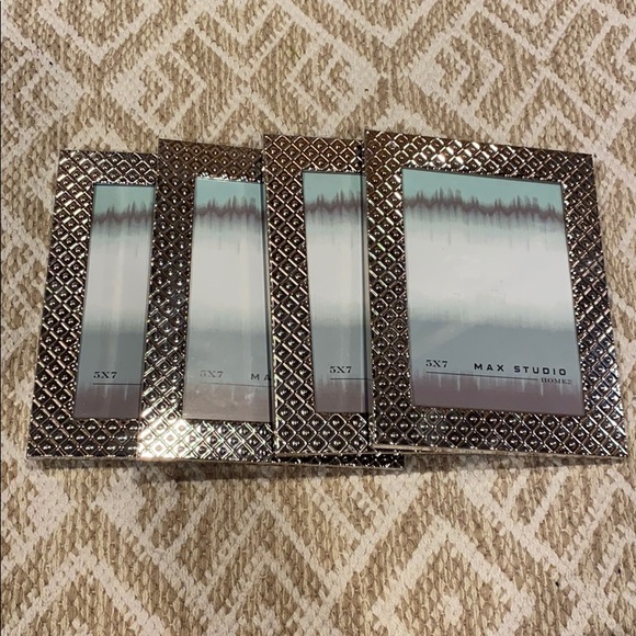 Max Studio Other - Set of 4 5x7 Silver Frames